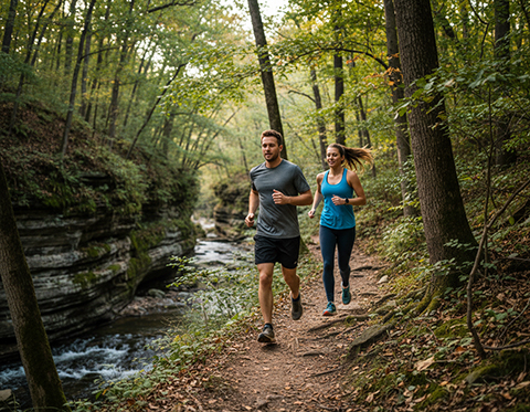  John Bryan State Park Gorge Trail